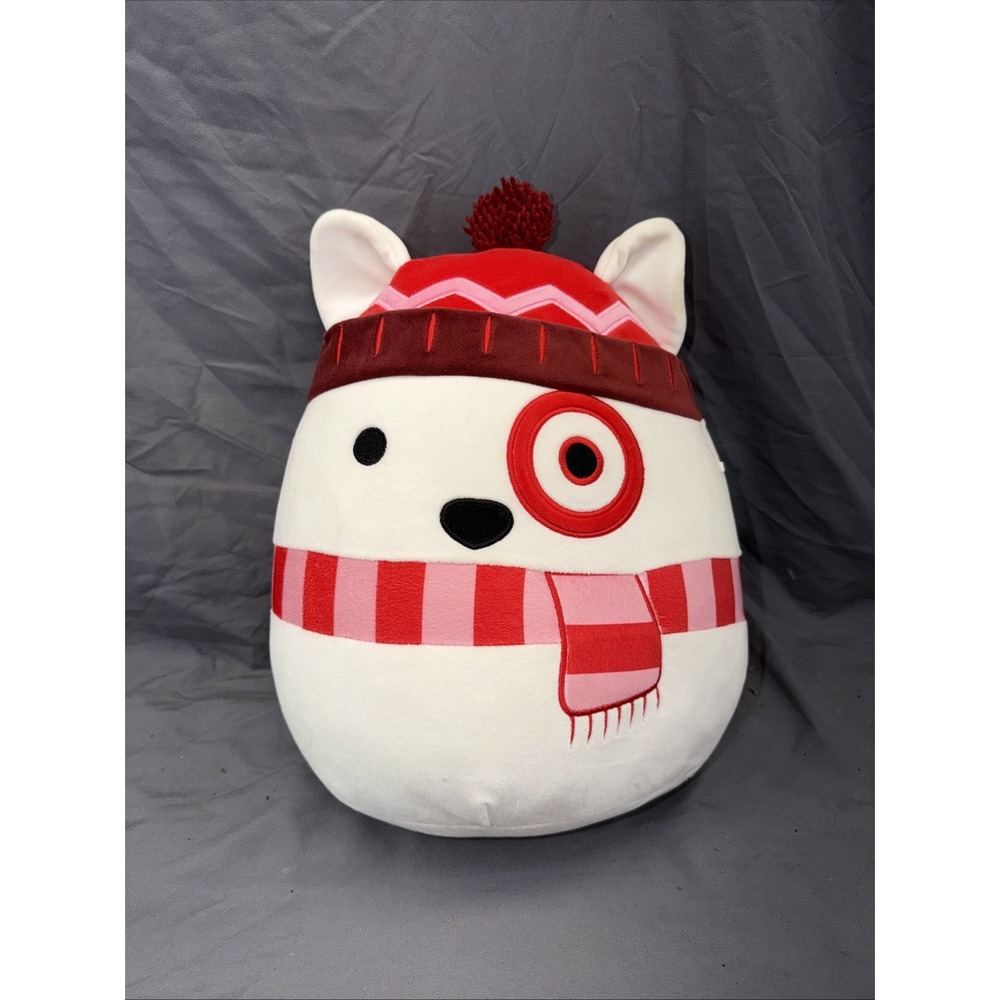 Squishmallows 12" Bullseye – Target‎ Dog Plush Collectible Toy